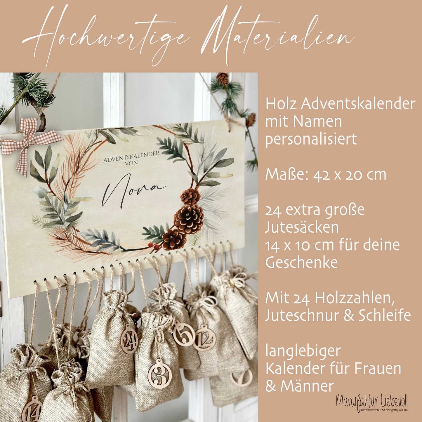 Adventskalender Nora Holzschild